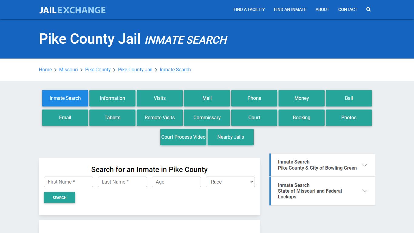 Pike County Jail, MO Inmate Search: Roster & Mugshots